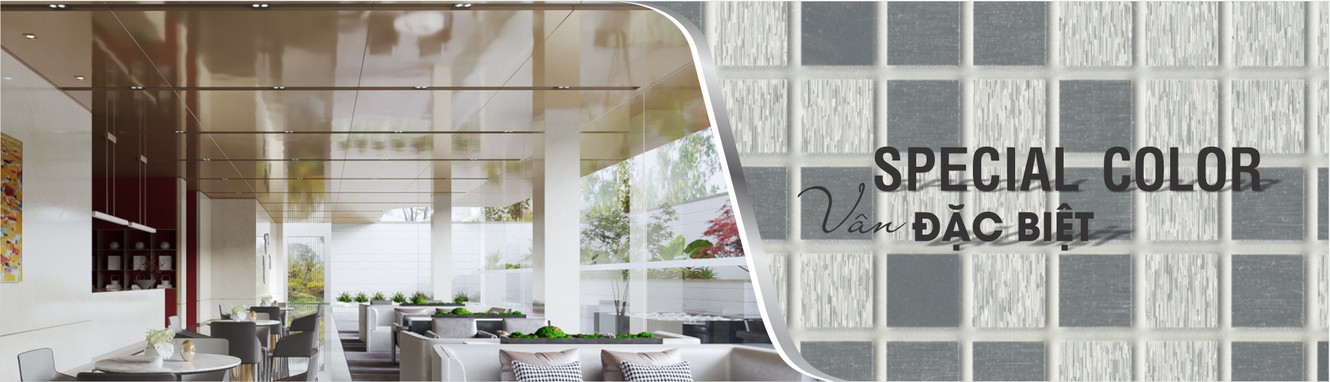 Tấm ốp sợi tre vân đặc biệt